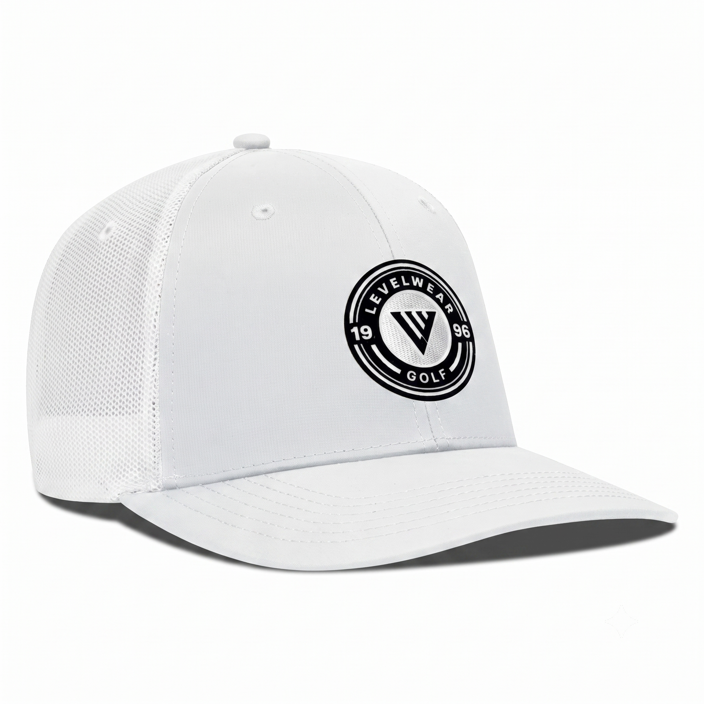 Radar Trucker Style Cap White