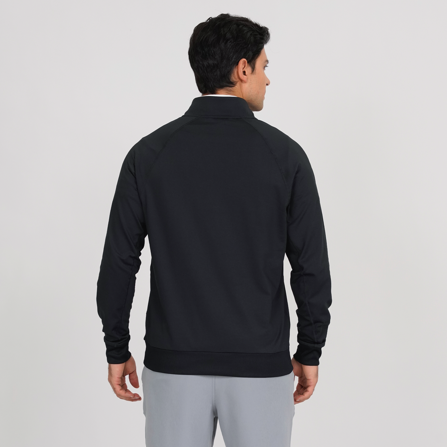 Edan Performance 1/2 Zip Black