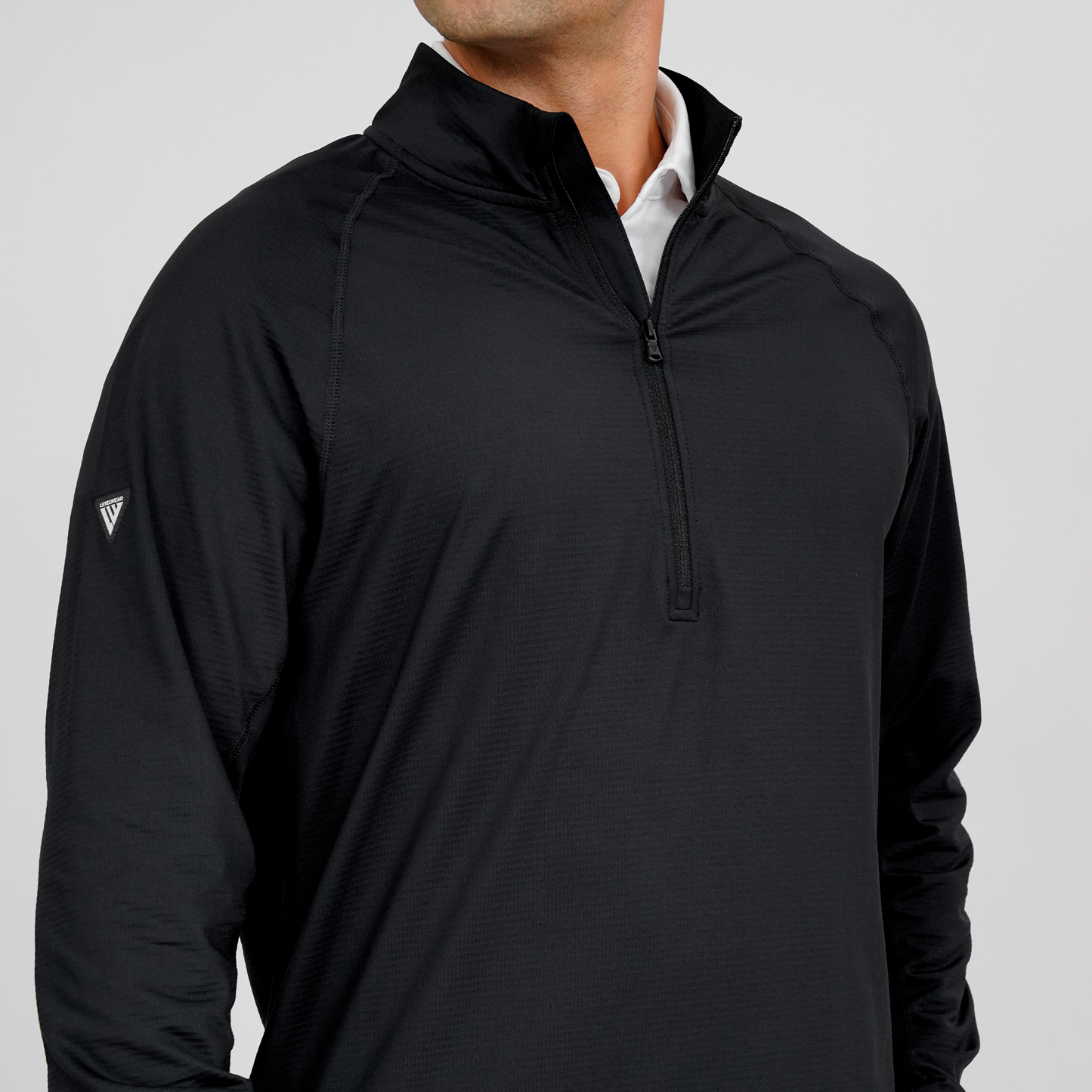 Edan Performance 1/2 Zip Black