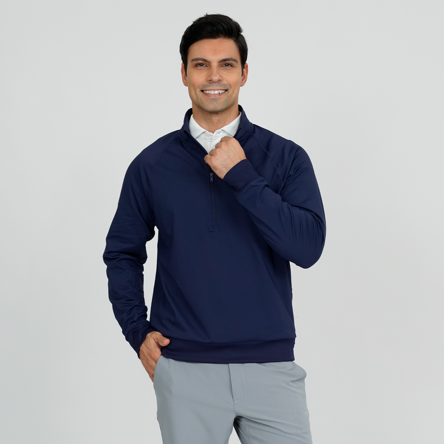Edan Performance 1/2 Zip Navy