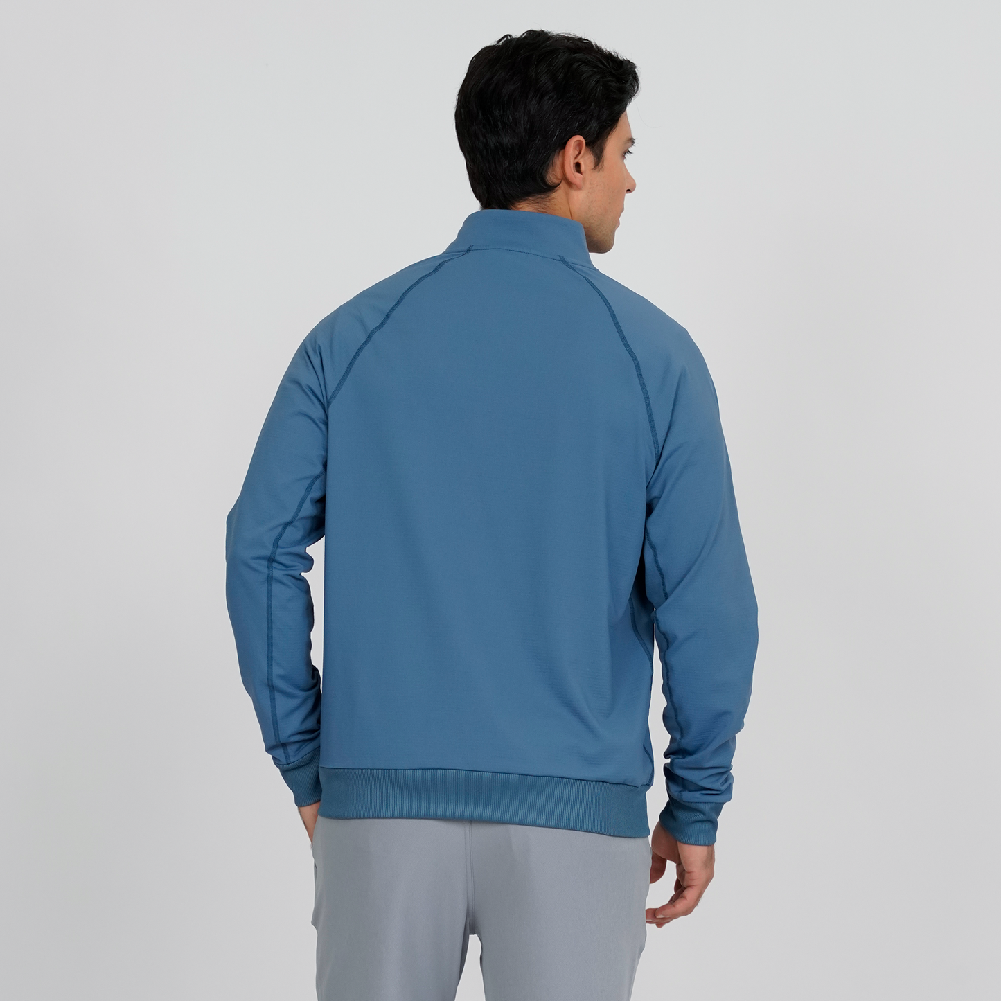 Edan Performance 1/2 Zip Blue Fusion