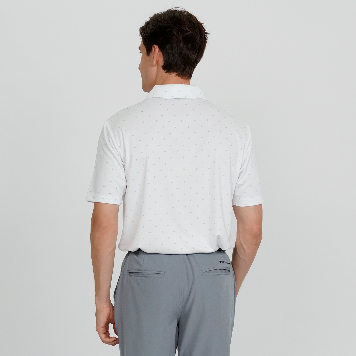 Inlay Performance Polo White