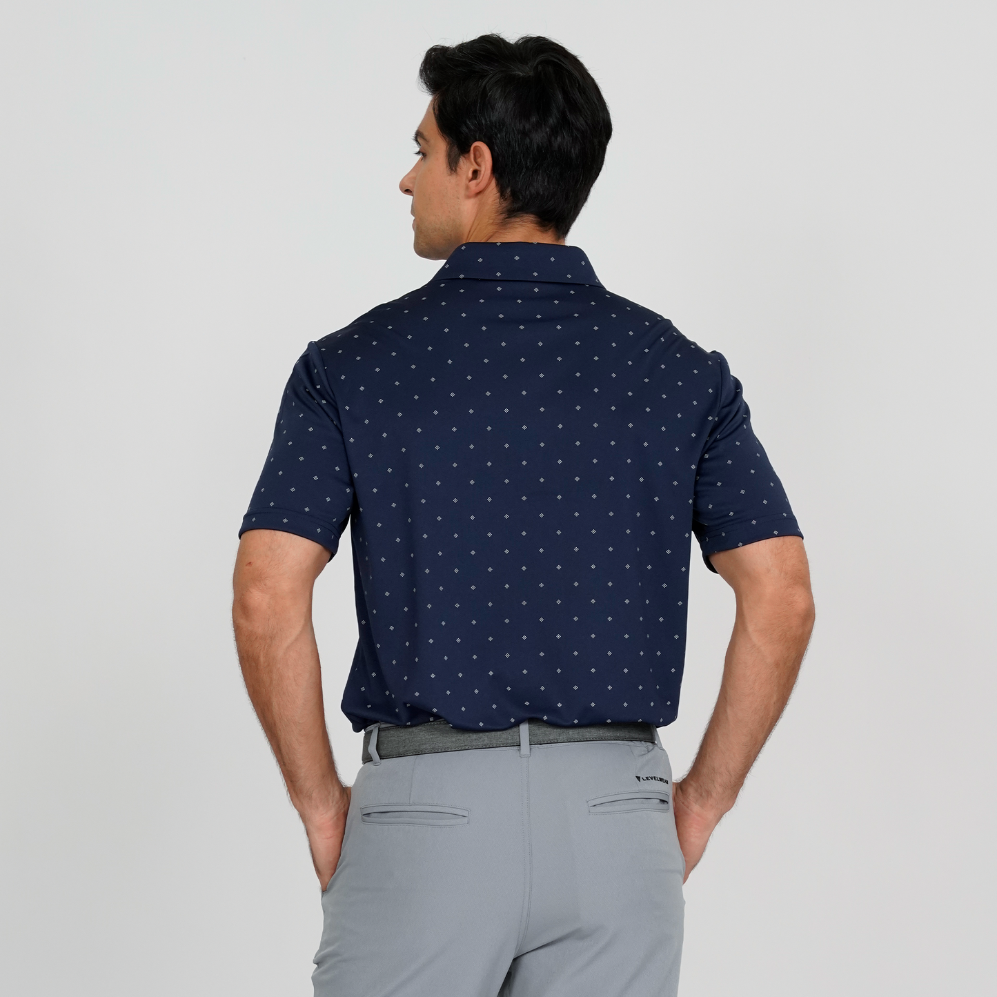 Inlay Performance Polo Navy