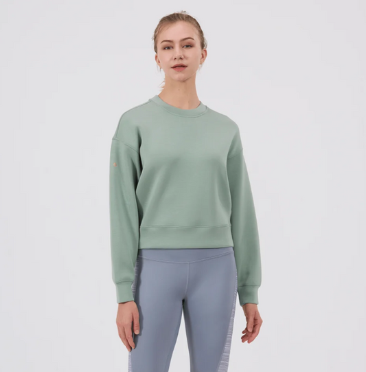 Ladies Verve Sponge Crew - Sage