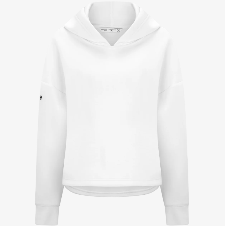 Ladies Verve Sponge Hoodie - White