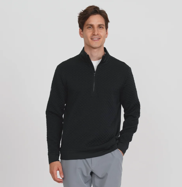 Talon 1/4 Zip - Black
