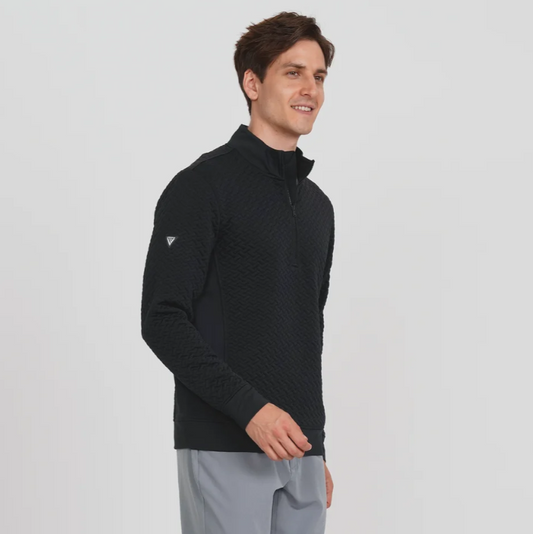Talon 1/4 Zip - Black