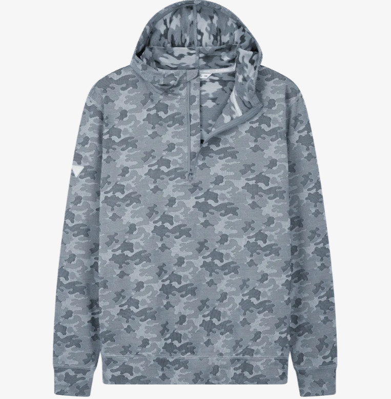 Active Camo Hoodie - Grey