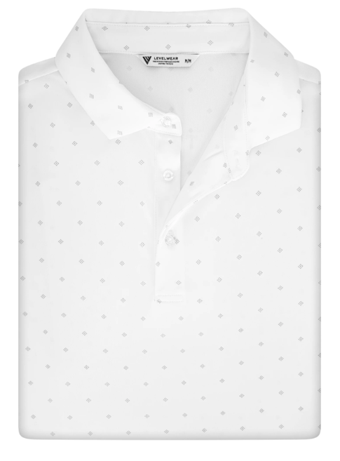 Inlay Performance Polo White